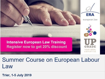 Summer Course on European Labour Law